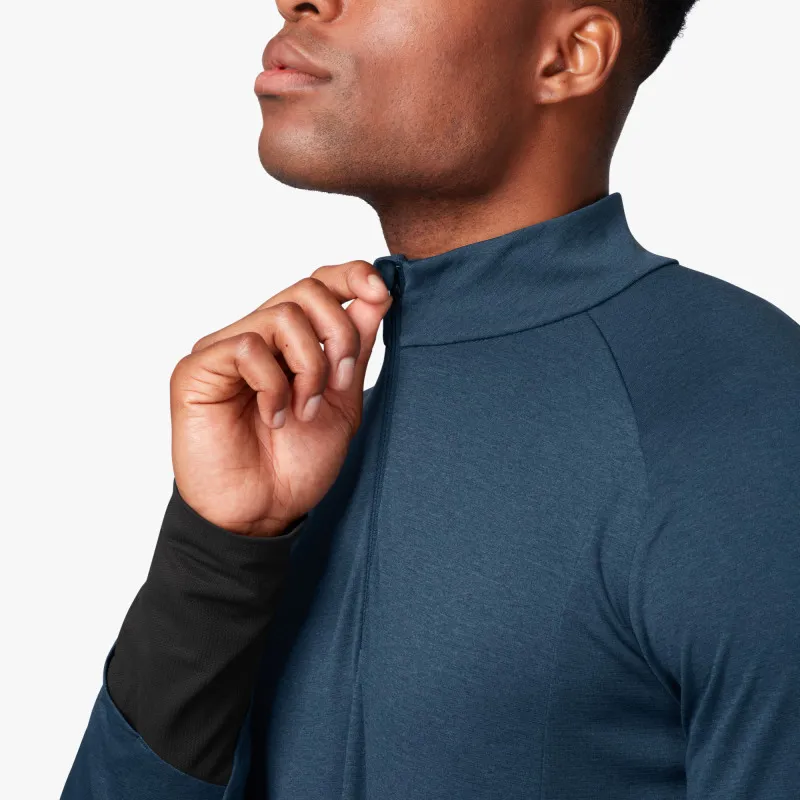 On Running Weather Shirt Mens Navy-2