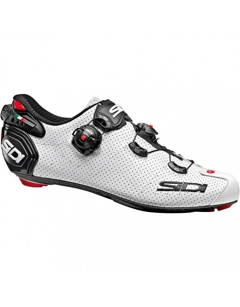 2019 Sidi Wire 2 Carbon Air Mens Road Cycling Shoe White/Black-1