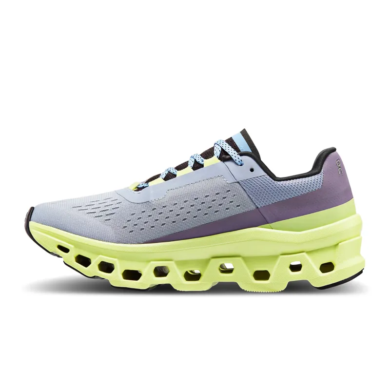 On Running Cloudmonster Womens Running Shoes in Nimbus/Hay-3