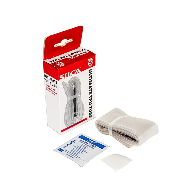 Silca Ultimate 70mm Valve 24-43mm TPU Tube in White